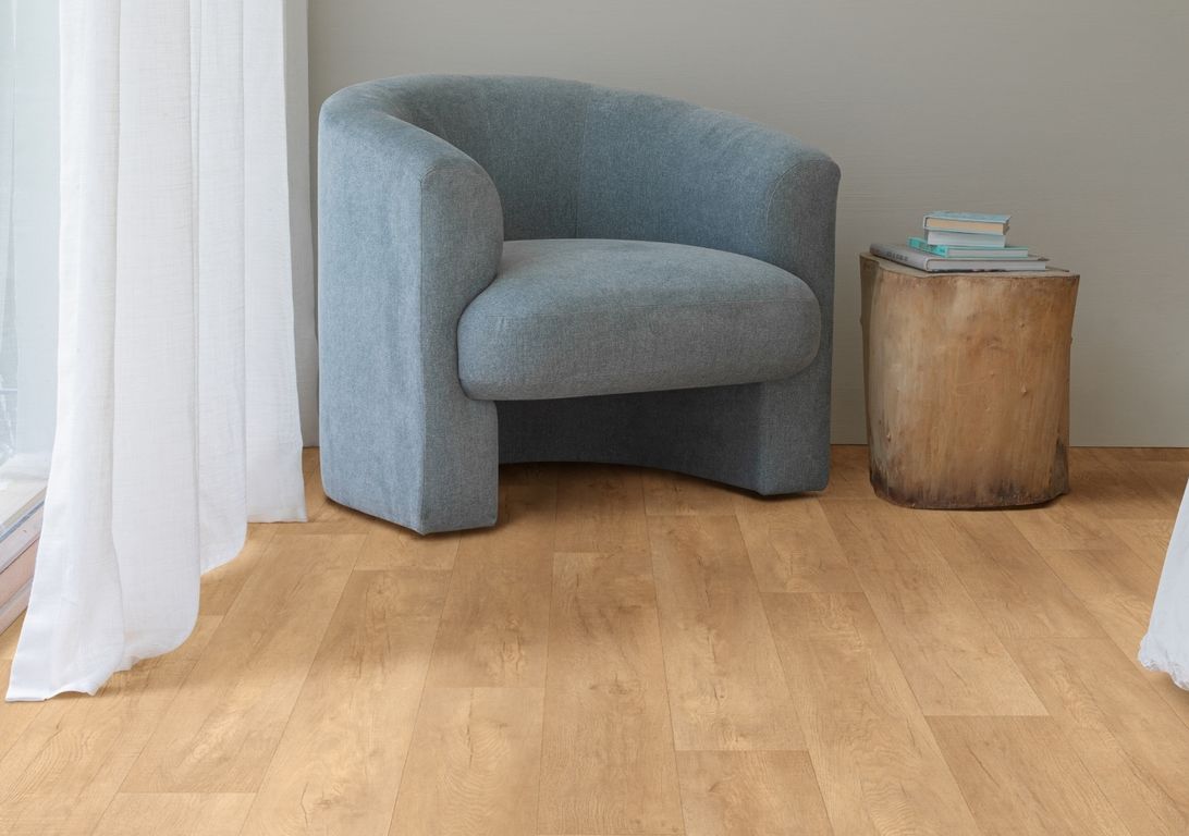 Sol vinyle rouleau COSMOLIKE , Bois chêne authentique, rouleau 4.00 m