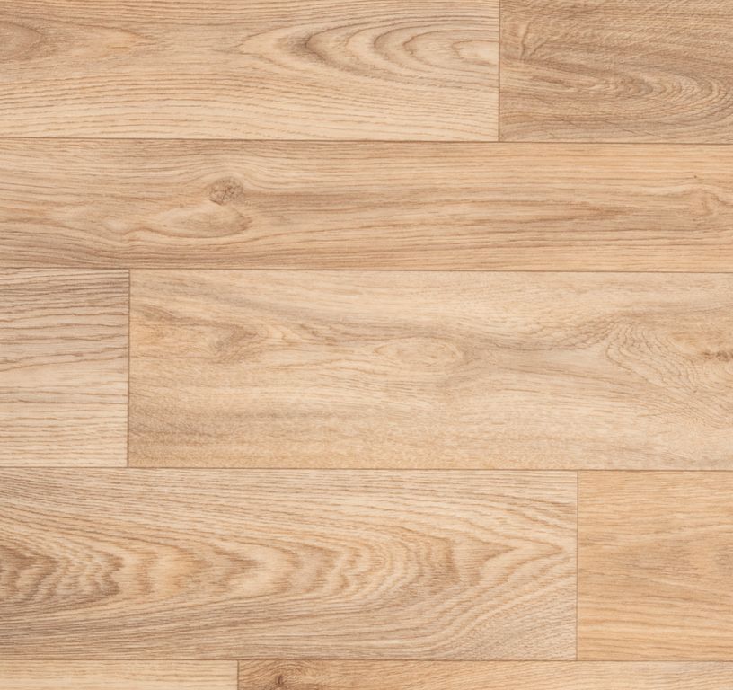 Sol vinyle rouleau DESIGNTEX , Bois chêne plancher authentique, rouleau 4.00 m