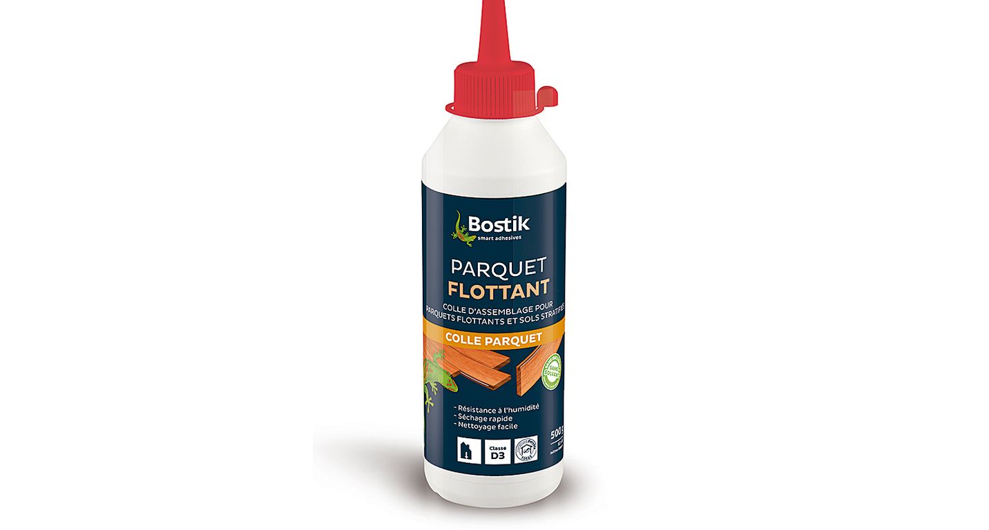Colle Bostik COLLE PARQUET, pour sols Parquet, pour parquet flottant, 0.50 kg