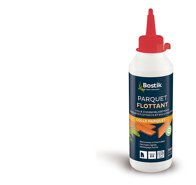 Colle Bostik COLLE PARQUET, pour sols Parquet, pour parquet flottant, 0.50 kg
