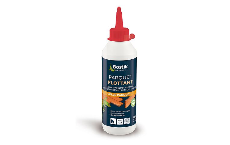 Colle Bostik COLLE PARQUET, pour sols Parquet, pour parquet flottant, 0.50 kg