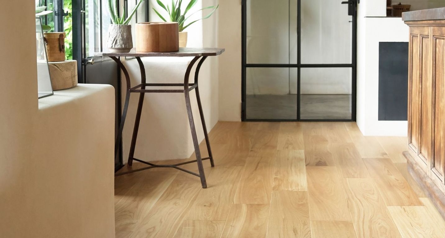 Parquet contrecollé DOMAINE 180 CHENE COURANT, chêne naturel, verni, larg. 18.00 cm