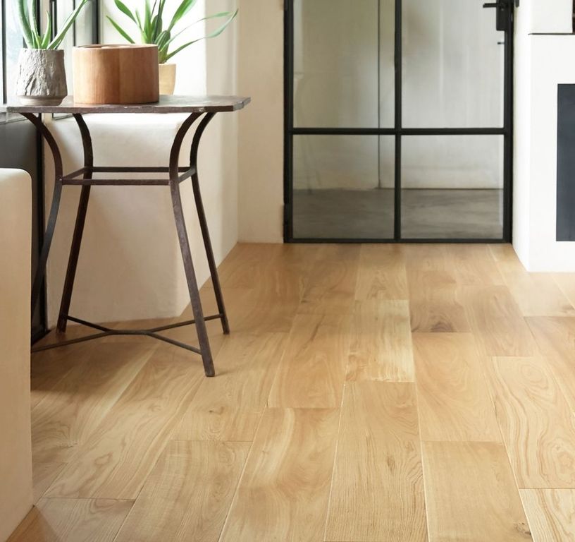 Parquet contrecollé DOMAINE 180 CHENE COURANT, chêne naturel, verni, larg. 18.00 cm