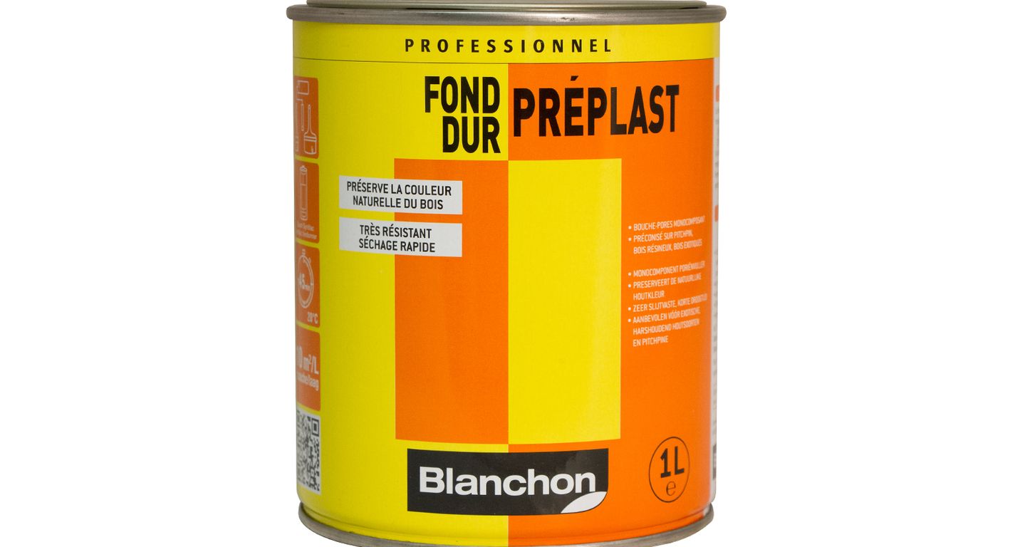 Primaire  FOND DUR, pour rénovation parquets, incolore, , 0.84 L