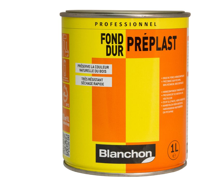 Primaire  FOND DUR, pour rénovation parquets, incolore, , 0.84 L