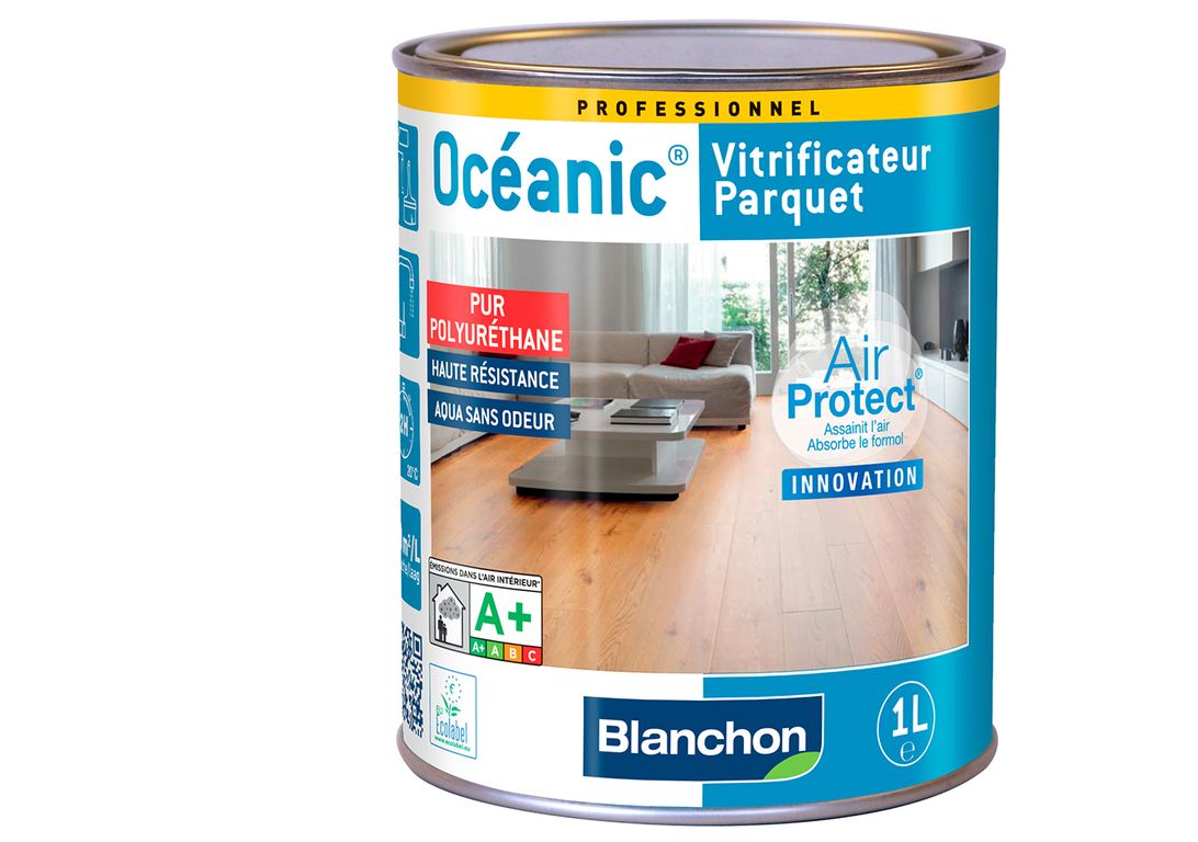 Vitrificateur  OCEANIC, PARQUET, 1L , satiné, 1.00 L