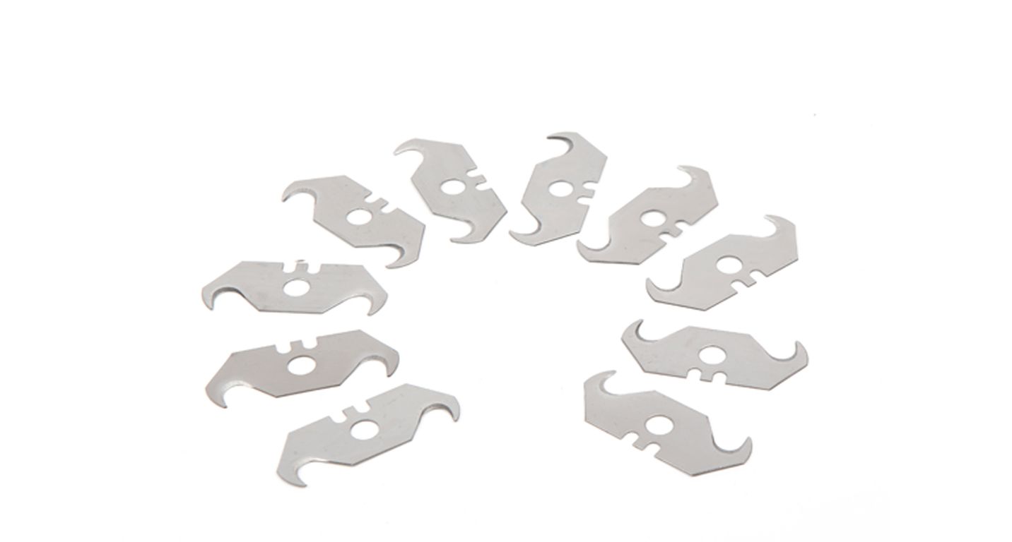 Lames croches x10 pour cutter