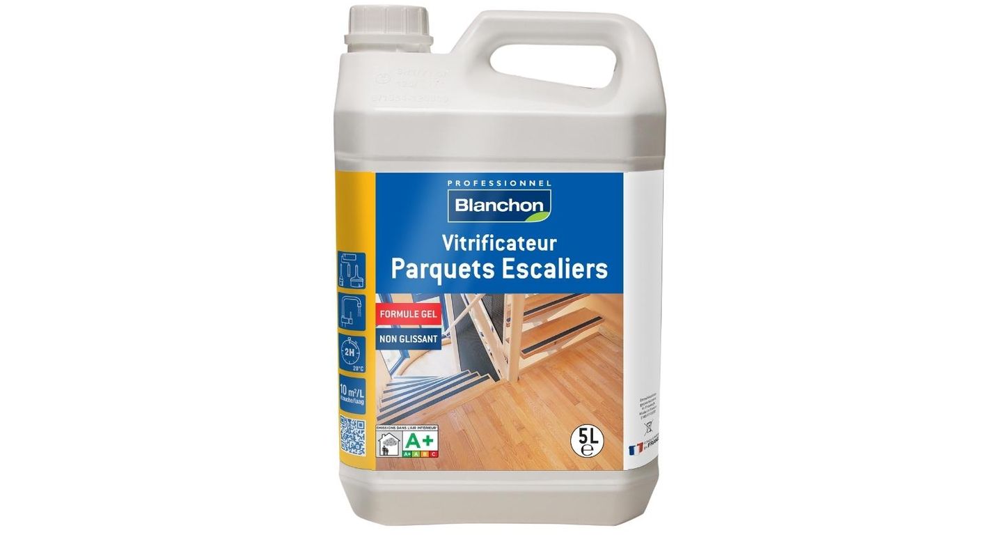 Vitrificateur  VITRIFICATEUR SPECIAL ESCALIER, spécial escaliers, , satiné, 5.15 L