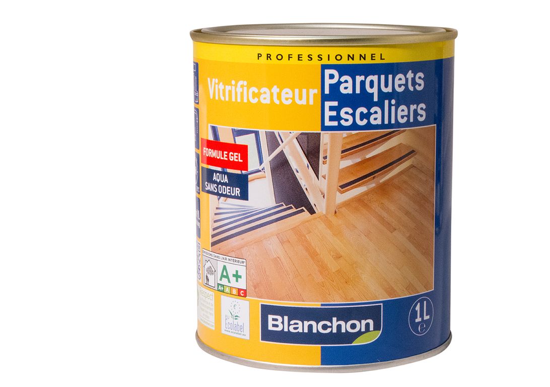 Vitrificateur  SPECIAL ESCALIER, PASSAGE INTENSIF, 1L , satiné, 1.00 L