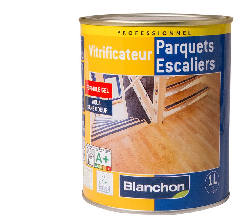 Vitrificateur  SPECIAL ESCALIER, PASSAGE INTENSIF, 1L , satiné, 1.00 L