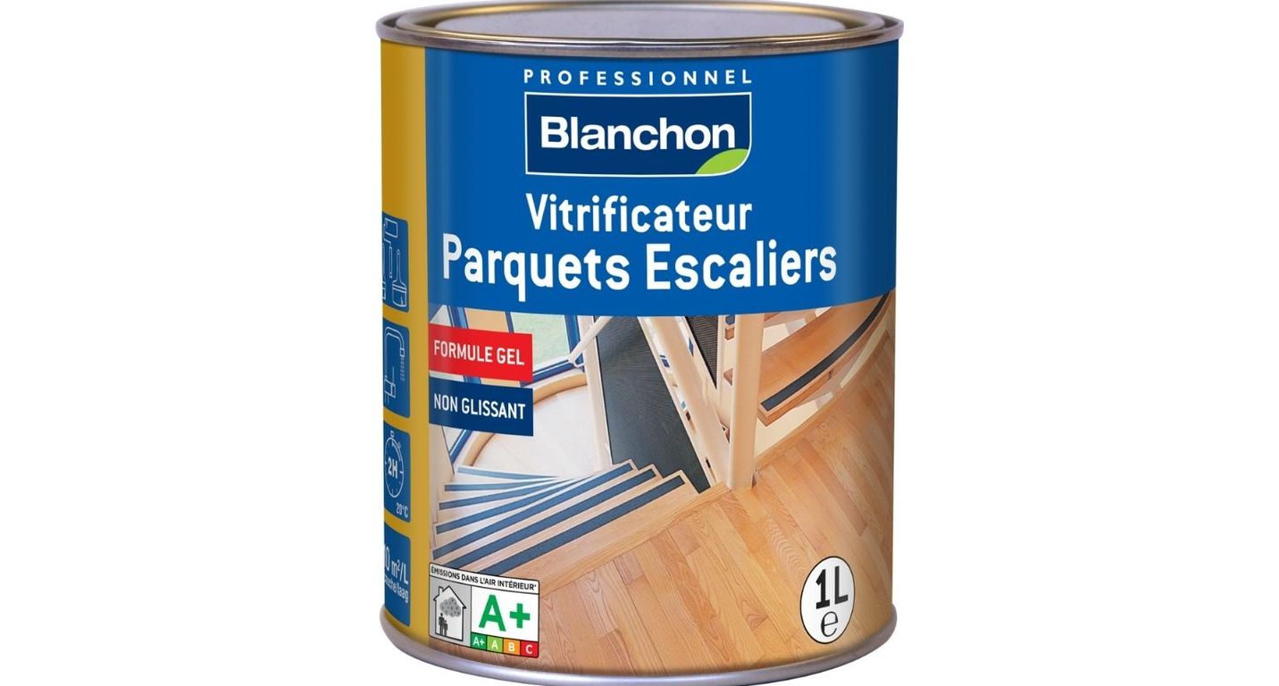 Vitrificateur  VITRIFICATEUR SPECIAL ESCALIER, spécial escaliers, , satiné, 1.03 L