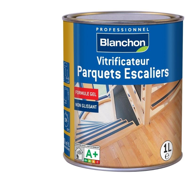 Vitrificateur  VITRIFICATEUR SPECIAL ESCALIER, spécial escaliers, , satiné, 1.03 L
