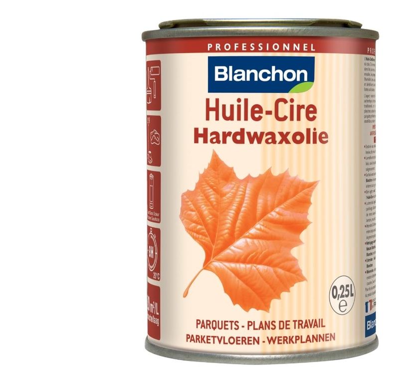 Huile  HUILE CIRE, , Noir, mat, 0.22 L