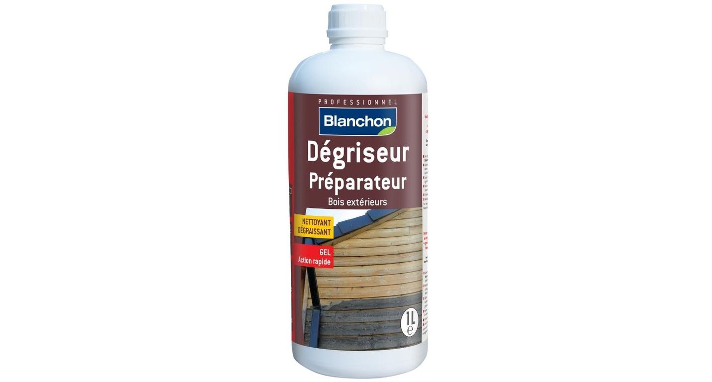Entretien courant  DEGRISEUR, INCOLORE, POUR BOISERIES EXTERIEURES, 1L , mat, 1.00 L