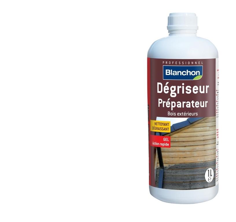 Entretien courant  DEGRISEUR, INCOLORE, POUR BOISERIES EXTERIEURES, 1L , mat, 1.00 L