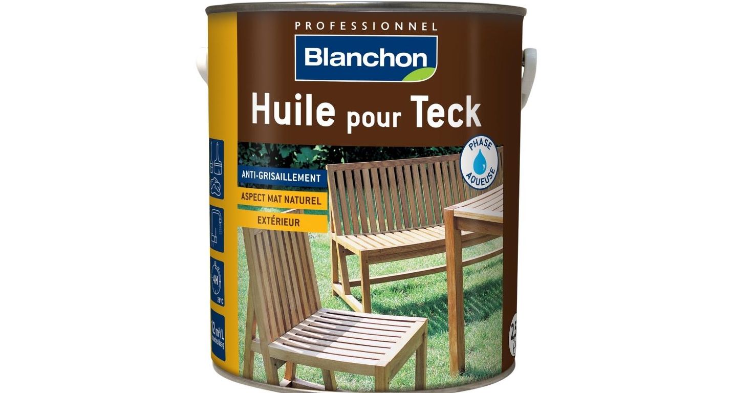 Huile  HUILE TECK, , , mat, 2.54 L