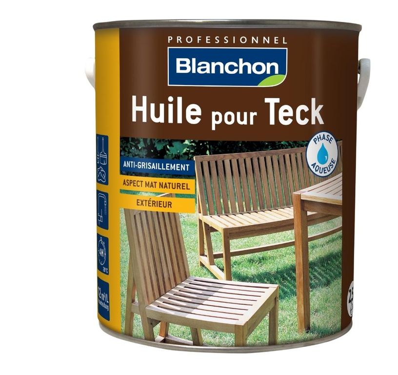Huile  HUILE TECK, , , mat, 2.54 L