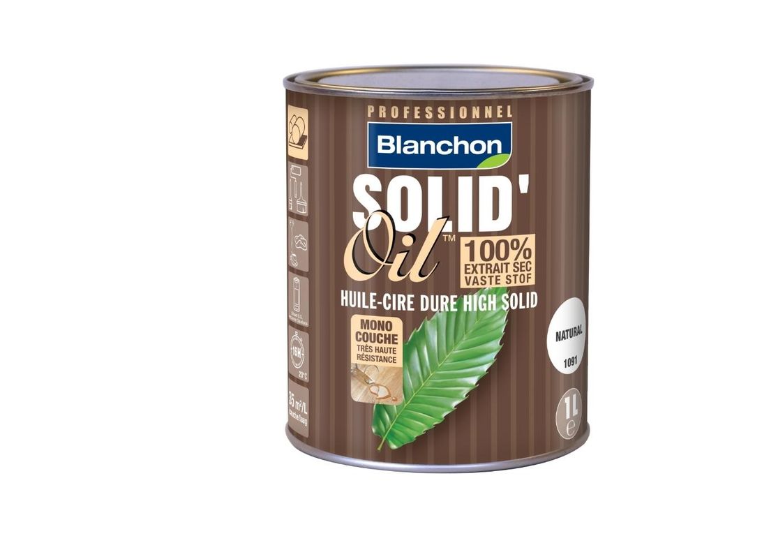 Entretien courant  SOLID OIL, pour parquet huilé, , mat, 1.04 L