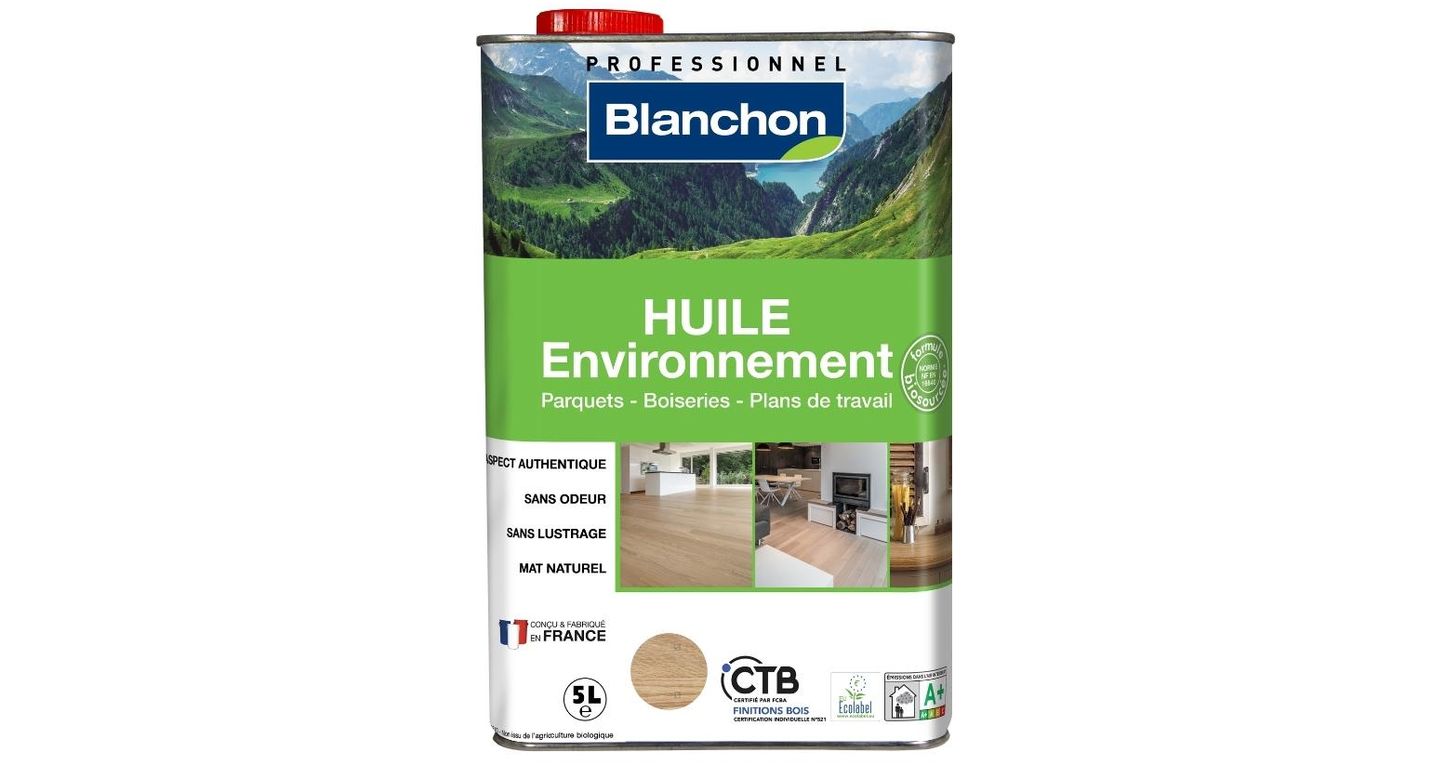 Huile  HUILE.ENVI, , Chêne, brillant, 5.18 L