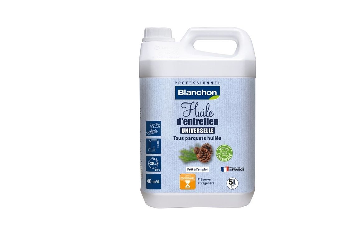 Huile  HUILE ENTR, biosourcé, transparent, mat, 5.05 L