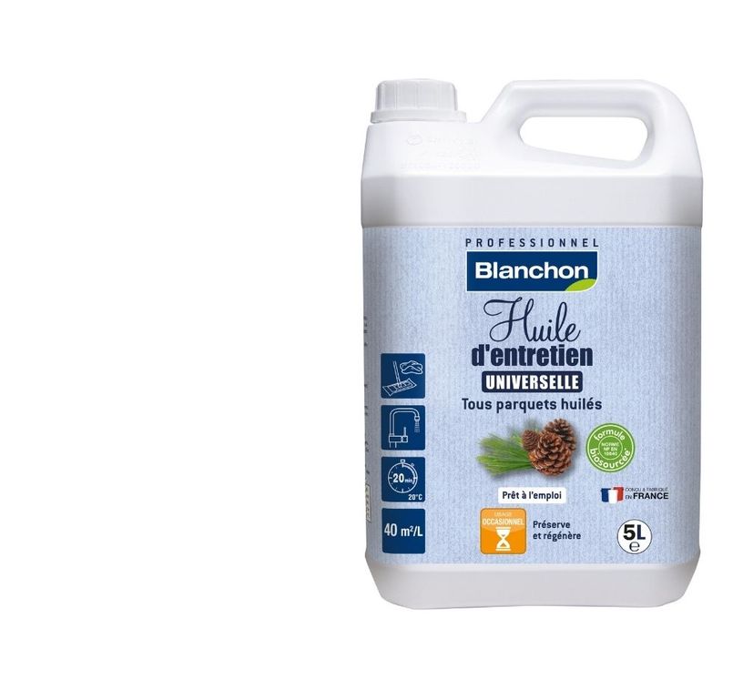 Huile  HUILE ENTR, biosourcé, transparent, mat, 5.05 L