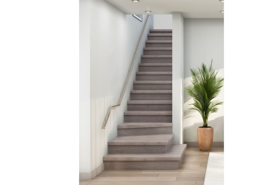 MARCHES 130X2 Lot de 2 marches pour rénovation d'escalier, Bois chene gris, l. 38.00 x 130.00 cm