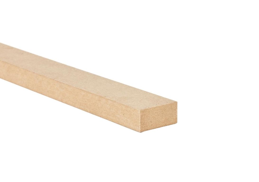 LATTEMDFX2 Lot de 2 lattes pour finition latérale escalier pour rénovation d'escalier, Bois , l. 0.00 x  cm