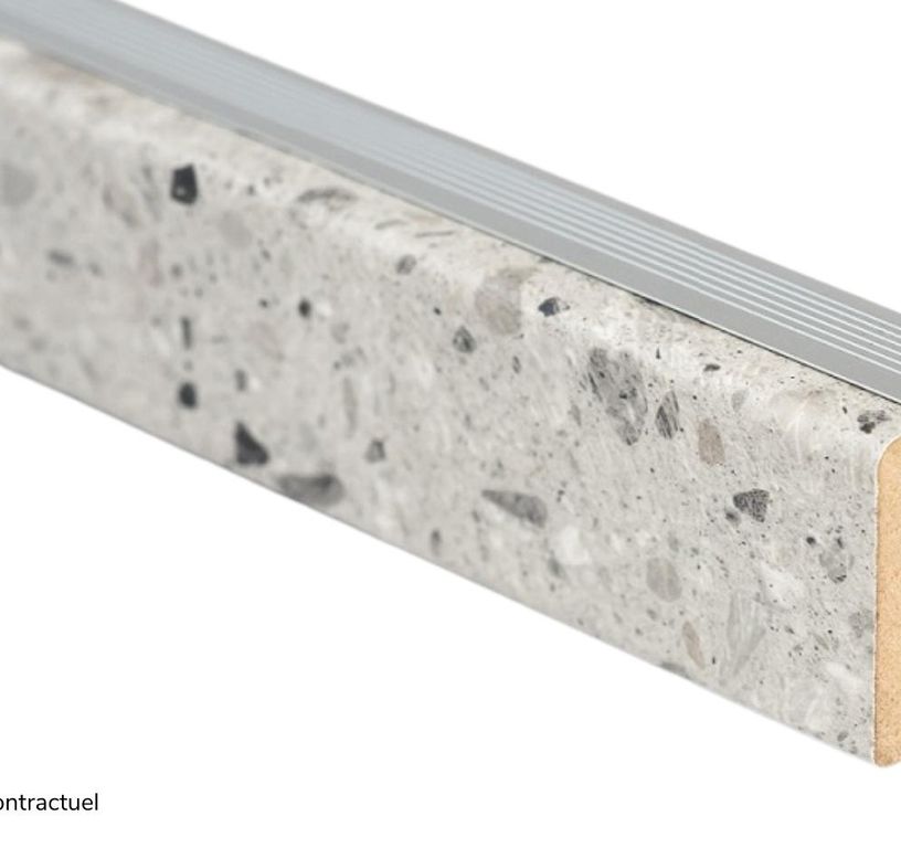 MARCHE PALIERE 130 marche palière pour rénovation d'escalier,  Chêne gris clair, l. 12.00 x 130.00 cm