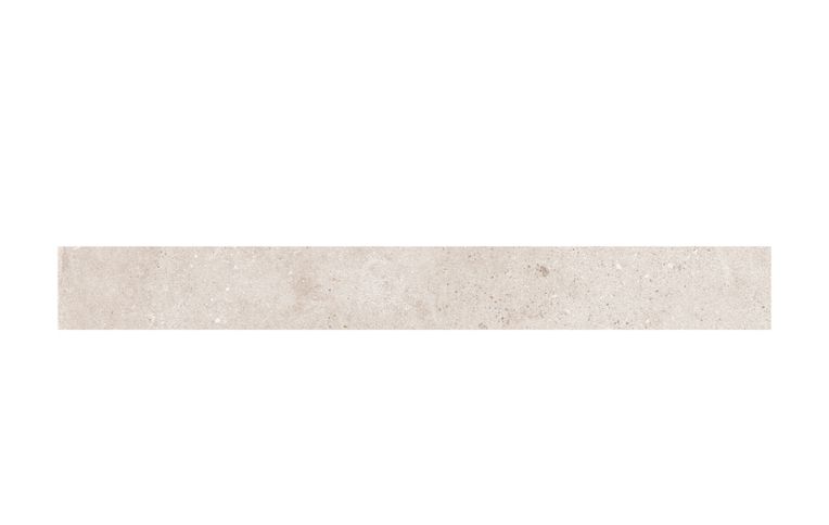 Plinthe carrelage AMIRA BLANC CASSE PLINTHE , aspect béton 7x60cm, h 7.00 x L 60.00 cm