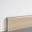 Plinthe  , Mdf placage bois, décor Bois chêne blanc, h.8.00 x L. 220.00 cm