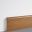 Plinthe  , Mdf placage bois, décor Bois chêne foncé, h.8.00 x L. 220.00 cm