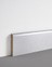 Plinthe  , Mdf placage bois, décor Bois chêne huillé blanc , h.8.00 x L. 220.00 cm
