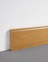 Plinthe  , Mdf placage bois, décor Bois chêne huillé blanc , h.8.00 x L. 220.00 cm