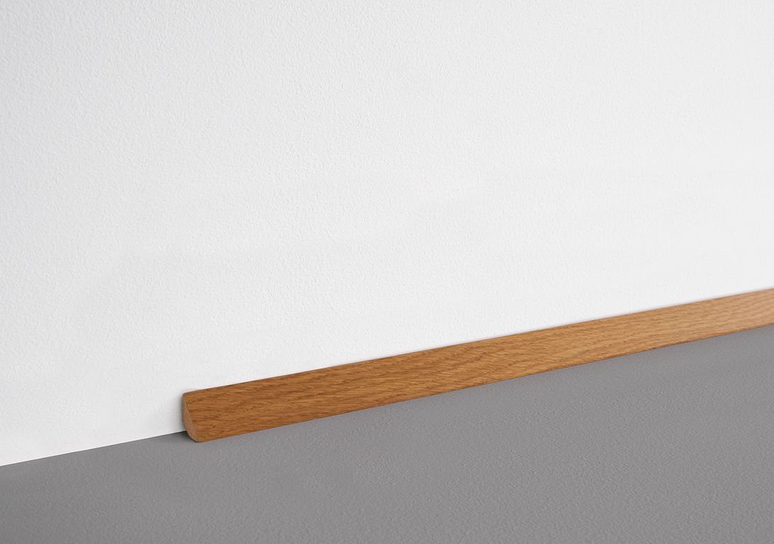 Contre-plinthe  , Mdf placage bois, décor Bois placage , h.1.70 x L. 220.00 cm