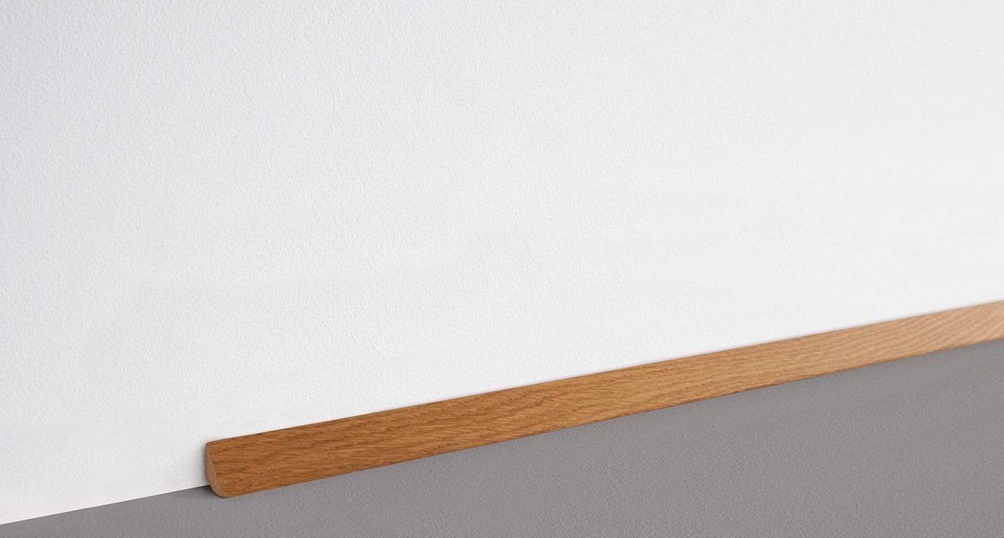 Contre-plinthe  , Mdf placage bois, décor Bois placage , h.1.70 x L. 220.00 cm