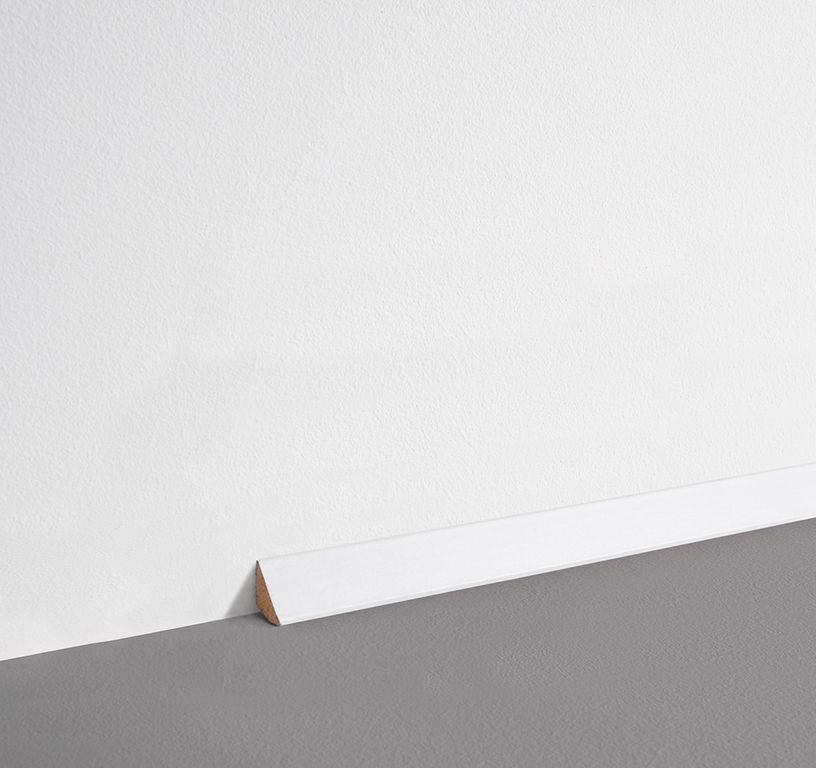 Contre-plinthe à peindre , Mdf, décor Uni blanc, h.1.70 x L. 220.00 cm