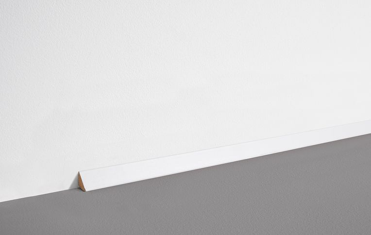 Contre-plinthe à peindre , Mdf, décor Uni blanc, h.1.70 x L. 220.00 cm