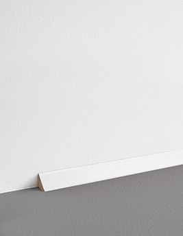 Contre-plinthe à peindre , Mdf, décor Uni blanc, h.1.70 x L. 220.00 cm