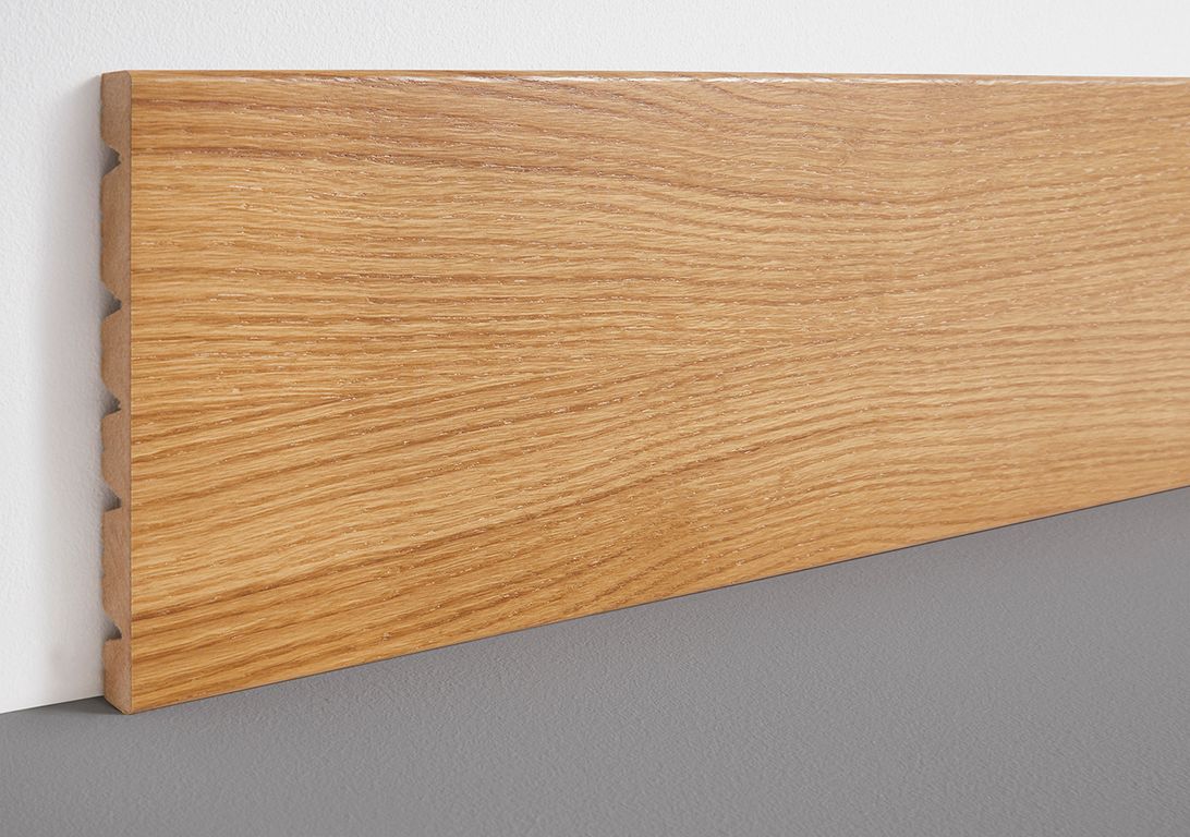 Plinthe délignable  , mdf, décor Bois chêne, h.16.00 x L. 220.00 cm
