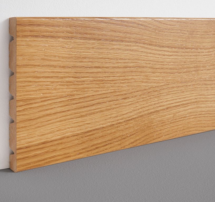 Plinthe délignable  , mdf, décor Bois chêne, h.16.00 x L. 220.00 cm
