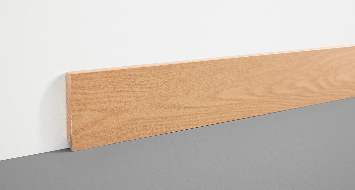 Plinthe  , Mdf, décor Bois rustique, h.7.80 x L. 200.00 cm