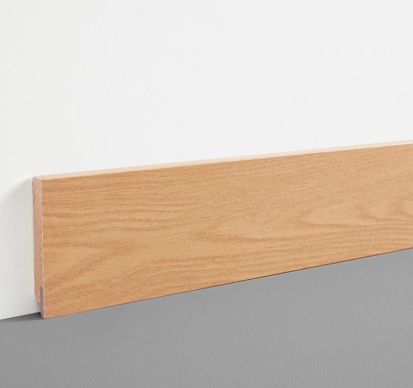 Plinthe  , Mdf, décor Bois rustique, h.7.80 x L. 200.00 cm