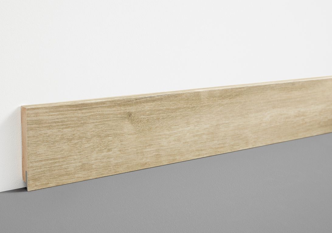 Plinthe  , Mdf, décor Bois chene des , h.7.80 x L. 200.00 cm