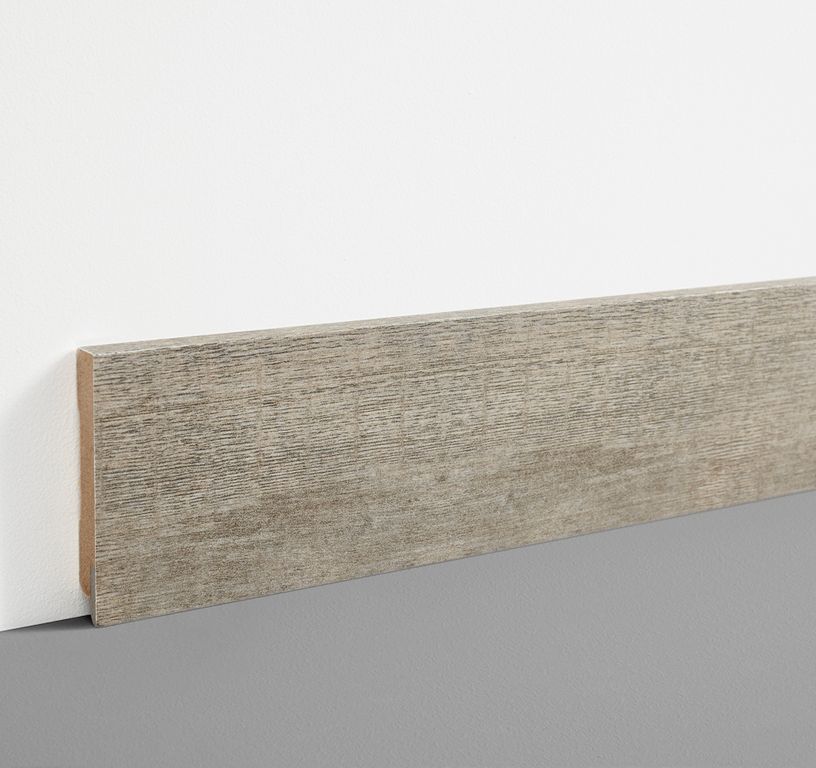 Plinthe  , Mdf, décor Bois chene pecan, h.7.80 x L. 200.00 cm