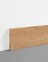 Plinthe  , Mdf, décor Bois plancher, h.7.80 x L. 200.00 cm