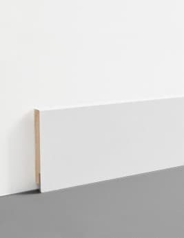 Plinthe  , Mdf, décor Bois frêne blanc, h.7.80 x L. 200.00 cm