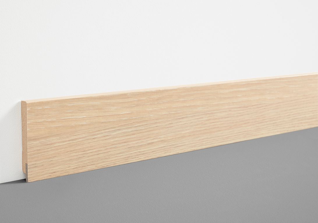 Plinthe  , Mdf, décor Bois pur, h.7.80 x L. 200.00 cm