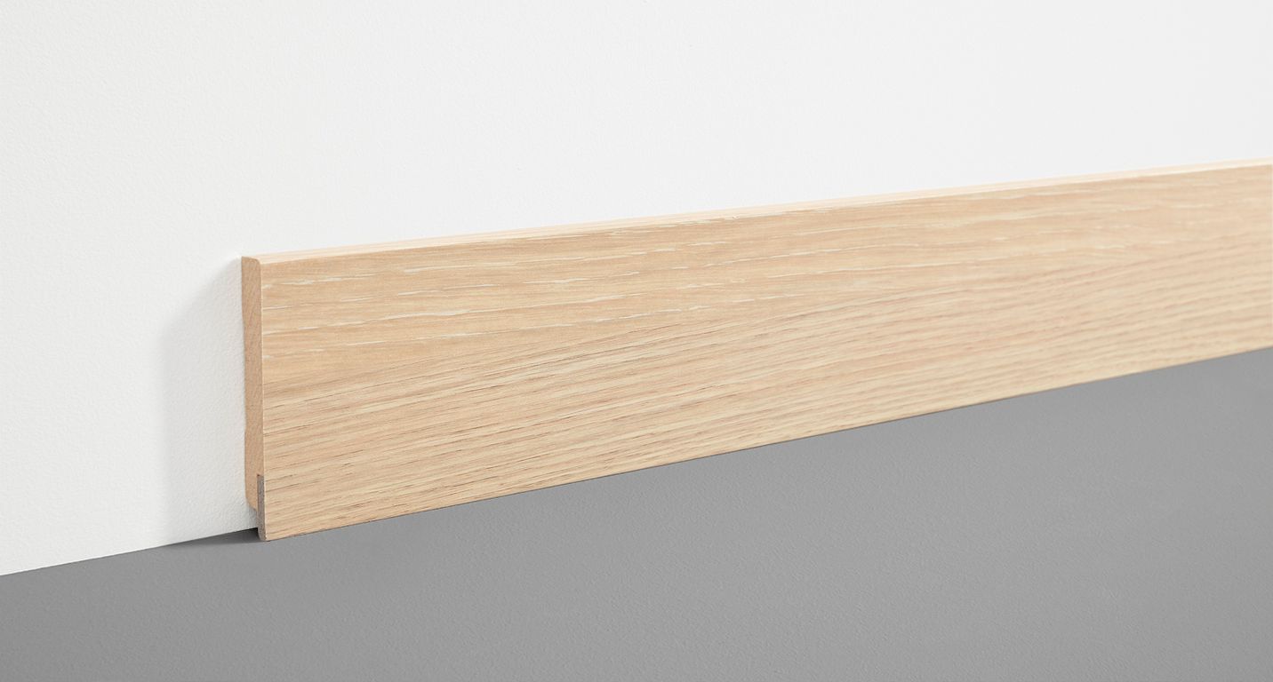 Plinthe  , Mdf, décor Bois pur, h.7.80 x L. 200.00 cm