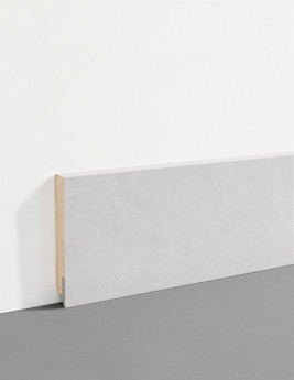 Plinthe  , Mdf, décor Béton beton clair, h.7.80 x L. 200.00 cm