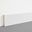 Plinthe  , Mdf, décor Bois frêne blanc, h.7.80 x L. 200.00 cm